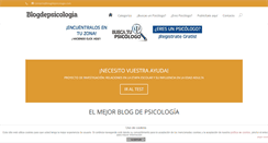 Desktop Screenshot of blogdepsicologia.com